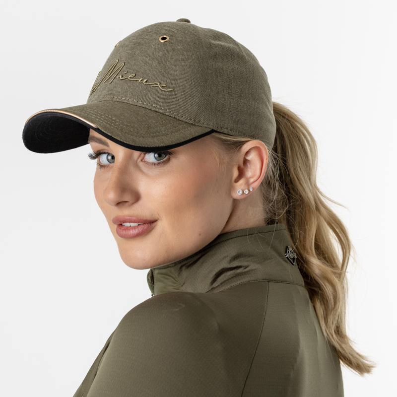 LeMieux Simone Seamless Cap - Moss-1
